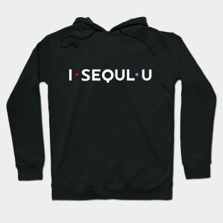 I SEOUL U white Hoodie